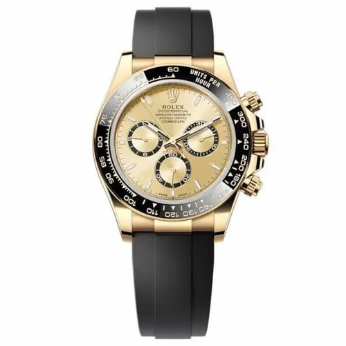 Rolex Cosmograph Daytona Yellow Gold - Cerachrom / Golden / Oysterflex 126518LN-0010 (M126518LN-0010)